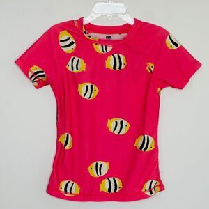 Tea Collection Girl's Rash Guard Swim Top Size 6